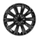 Wheel caps 16 "Tornado", black gloss, carbon, set 2 pcs, AWCC-16-32