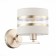 Wall lamp EVOLUCE. Sle300201-01. Almese. 1x40 W, E14, 15x20 cm, Shampan