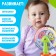 Developing toy "Rainbow wheeled", on a suction cup