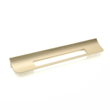 Furniture bracket RS1402, M/O = 192, Satin gold color-1