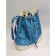 Women's bag Fiona Blue - beige anchor