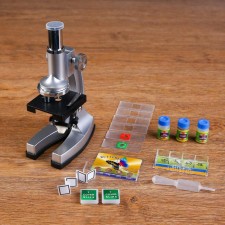 Microscope, increase in an increase of 450x, 200x, 100x, with backlight, 2AA