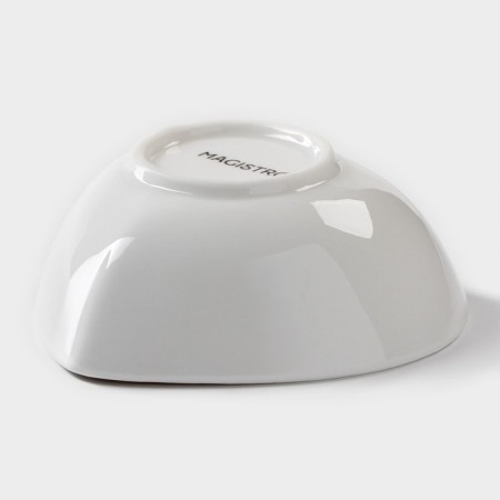 Porcelain magistro “Blanche heart”, 80 ml, white color-3