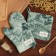 Lesnaya cool kitchen set: mittens 20x28 cm, take 19x19 cm, 50% cotton, 50% p/e