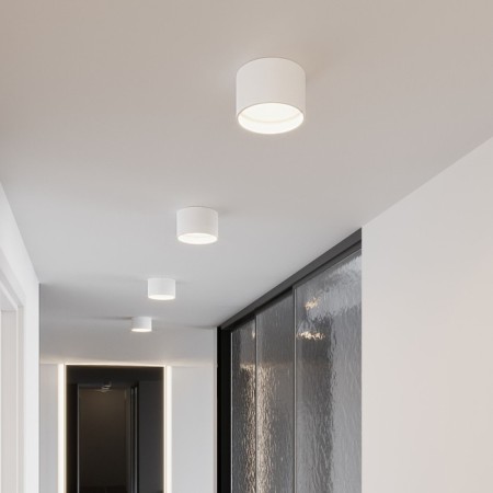 Lamp ceiling Elektrostandard, Banti Led 13 W, 75x123x75 mm, IP20, white color-2