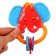 Rattle "Africa: elephant", color mix