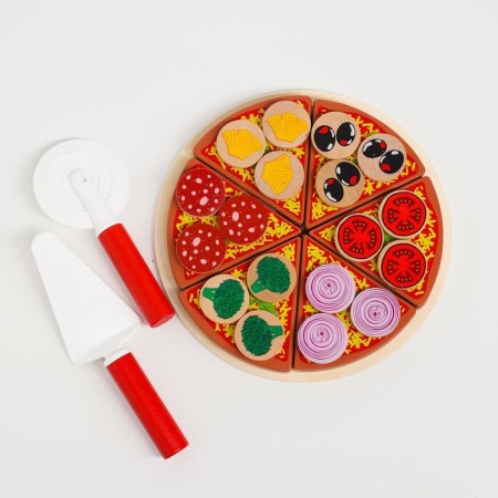 Game set "Pizza" 21.5x21.5x5.2 cm