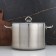 Pan, 15 l, d = 31.5 cm, h = 21 cm, metal cover, triple bottom, induction