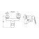 Santek shower mixer "Taos", with accessories, chrome