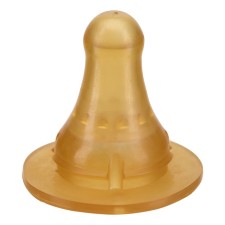 Latex nipples classic with a slow stream, from 0 months, set 2 pcs.
