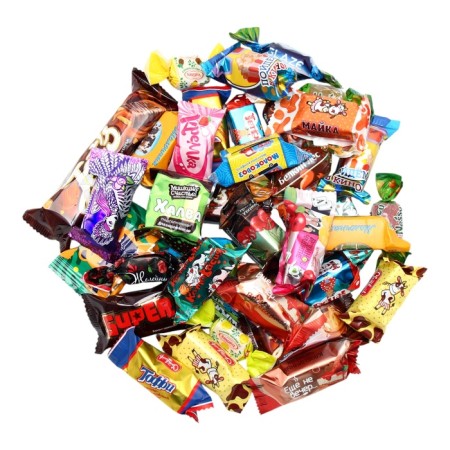 New Year. New Year's gift "Santa Claus and Snowman", 500 g-5