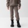 Children's pants minku, brown color, height 110 cm