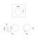 Wall lamp (sconces) Galaxy, 1xe14, color chrome