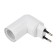 Listener for mounting in a plug-in network socket adapter basement AC 220V-E14 C