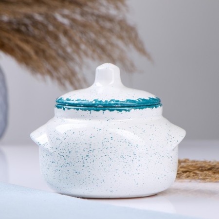 Ceramic potted pot "Novarussa No. 5" 0.5l / 14x12cm, Varadero
