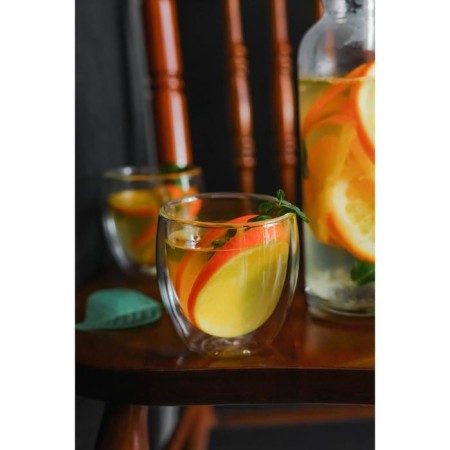 Glass glass with double walls "Old Fest", 200 ml, glass-2