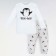 Set: jumper and pants crumb I am "penguin", height 74-80 cm