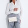Bag-clate on magnet, beige color