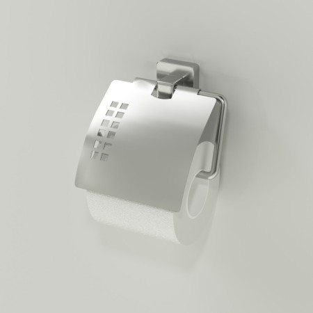 Rhin K-8725 toilet paper holder, silver