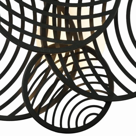 Lamp wall-flowing Mantra Collage, LED, 4500LM, 3000K, 635x170x695 mm, black color black-3