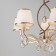 Salita chandelier, 5x40W E14, color gold