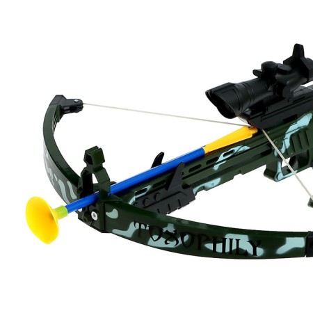 Stinger crossbow, with a laser sight, a butt, knuckles, target-7