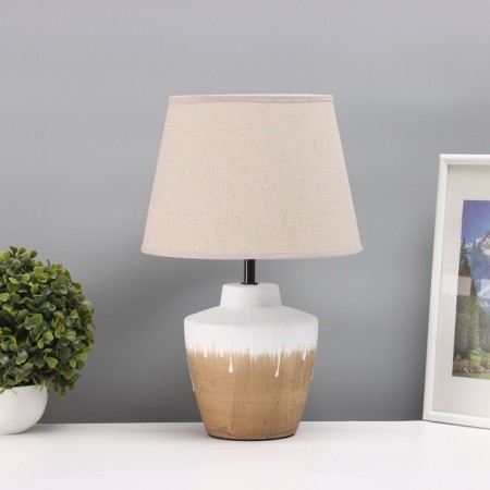 Table lamp "Claud" 1x40W E27 Latte 25x25x38, 5cm