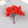 Artificial plant for creativity plastic "red maple" 6x7.3 cm