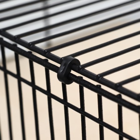 Cage for chinchillas "Piggage" No. 11, Folding, 80 x 50 x 46cm, beige-7