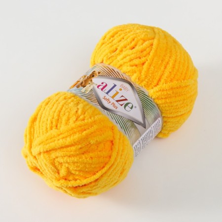 Yarn "Softy Plus" 100% micropoliester 120m/100g (216)-1