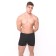 Male panties free with a button, the color is black/squares, size 54