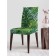 Czech on the chair "Tropical leaves", decorative, velor