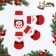 Nosking Santa Claus, size l (3.5/5 * 9 cm), set 4 pcs
