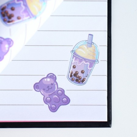 Notebook on the lock "Anime" A6, 50 sheets-5