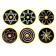 Vip "pattern", with a labyrinth, MIX color