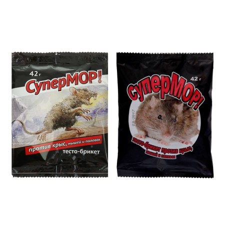 Supermore test-brief against rats, mice and fields, 42 g
