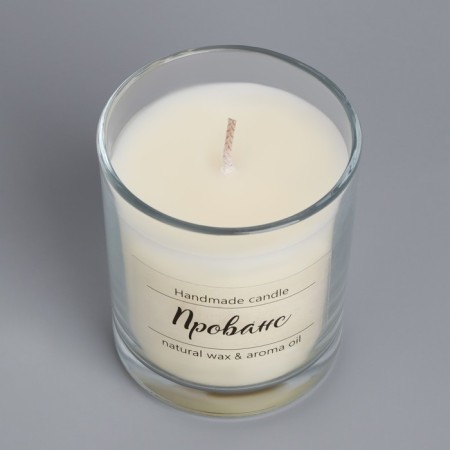 A candle in a glass flavored "Provence", 7x7 cm, 27 hours-4