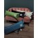 Pillow, size 32x90 cm, light green color