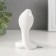 Souvenir ceramics "White Cobra" with gold 5x6.2x7.7 cm