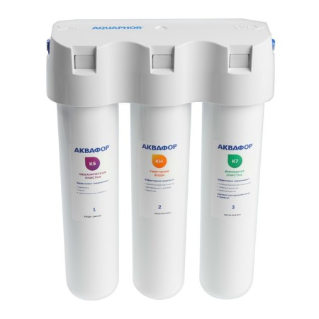 Water cleaner "Aquaphor" Crystal A, for hard water, 3-step-2