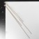 Hanging earrings "maxi", color gold, 23 cm