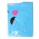 Foil ball 18 "Star with tie", blue
