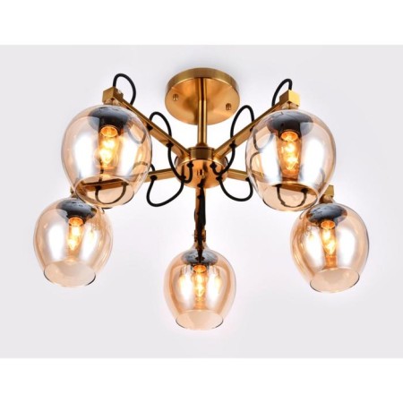 Ambrella Light Traditional, 5x40W E27 chandelier, bronze color-1