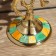 Camel candlestick 17 cm, brass