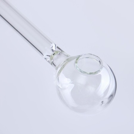 Smoking tube, 15 x 2.8 cm, glass-1