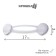 A set of universal blockers, 2 pcs., White color