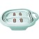 Folding foot bath Bradex "Bliss", turquoise