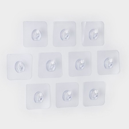 Self -adhesive wall -mounted transparent, 5.6 × 5.6 cm, 10 pcs-4