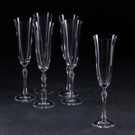 Set of glasses for champagne Parus, 190 ml, 6 pcs-1