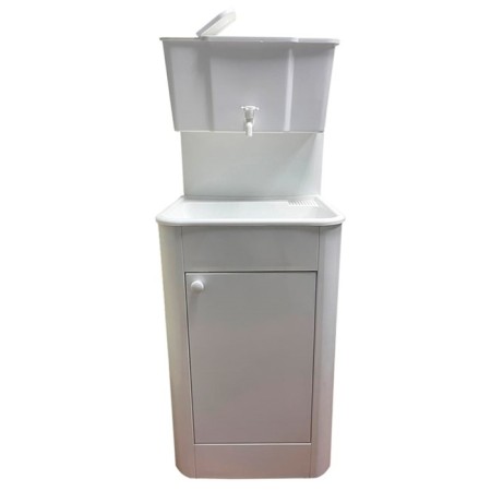 Washbuilder "Aquarius", cottage, without euns, plastic sink, 17 l, white